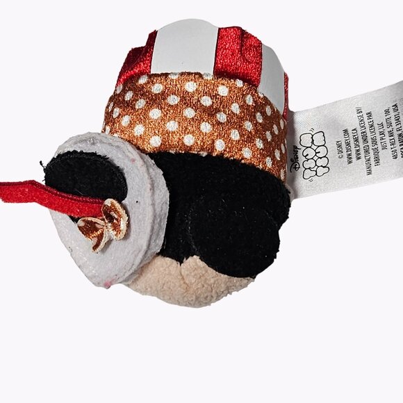 Disney Tsum Tsum Minnie Mouse 3 inch Mini Plush Soda Cup Straw Stuffed Animal - Picture 5 of 8
